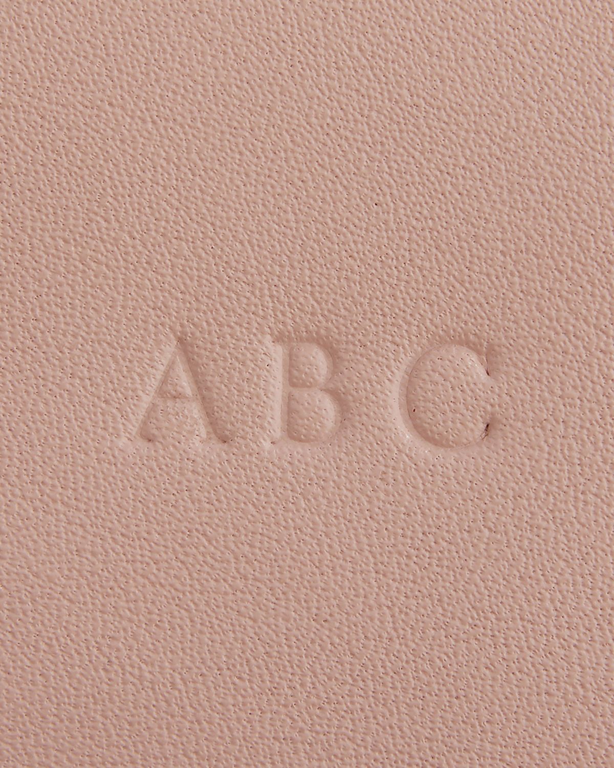 ROYCE New York Monogrammed Large Leather Cosmetic Bag