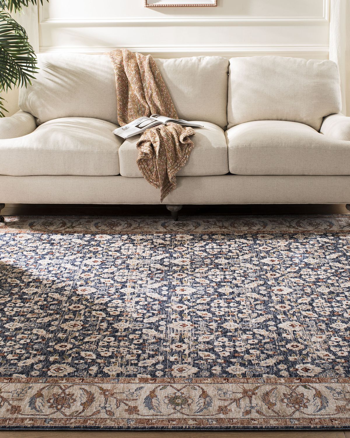 Lauren Ralph Lauren Carlingford Navy Power-Loomed Rug