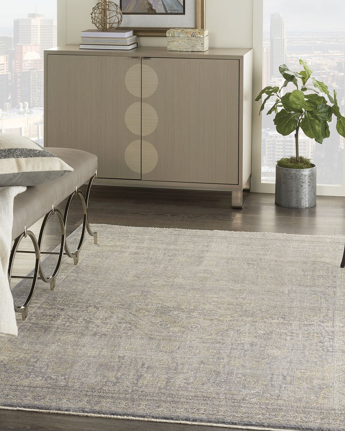 Nourison Isla Machine-Woven Rug, 8 ' x 10 ' | Thumbnail 4 Nourison Isla Machine-Woven Rug, 8 ' x 10 ' | Thumbnail 4