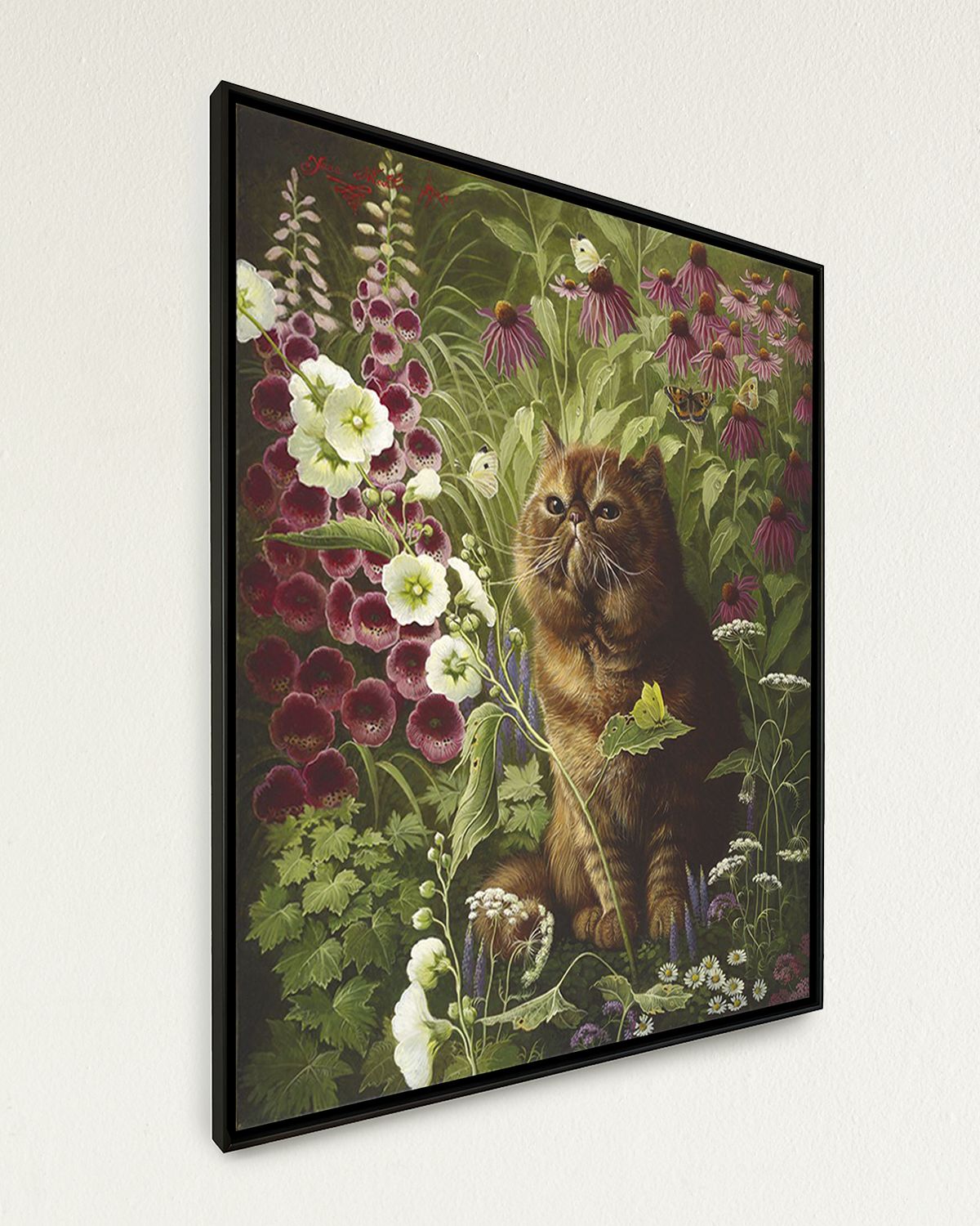 Yana Movchan "In the Garden" Limited Edition Giclee Canvas Wall Art