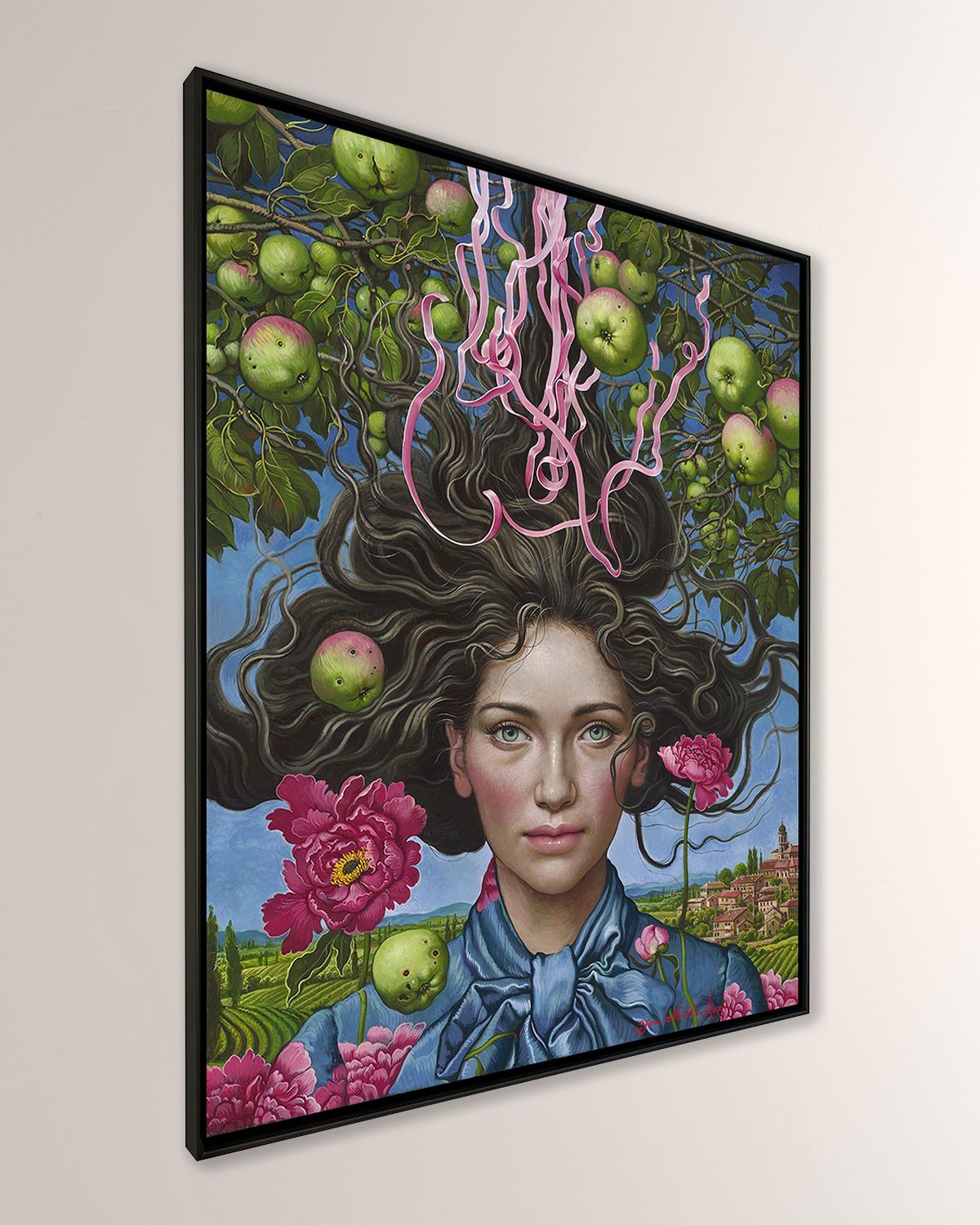 Yana Movchan "Law of Unattraction" Limited Edition Giclee Canvas Wall Art