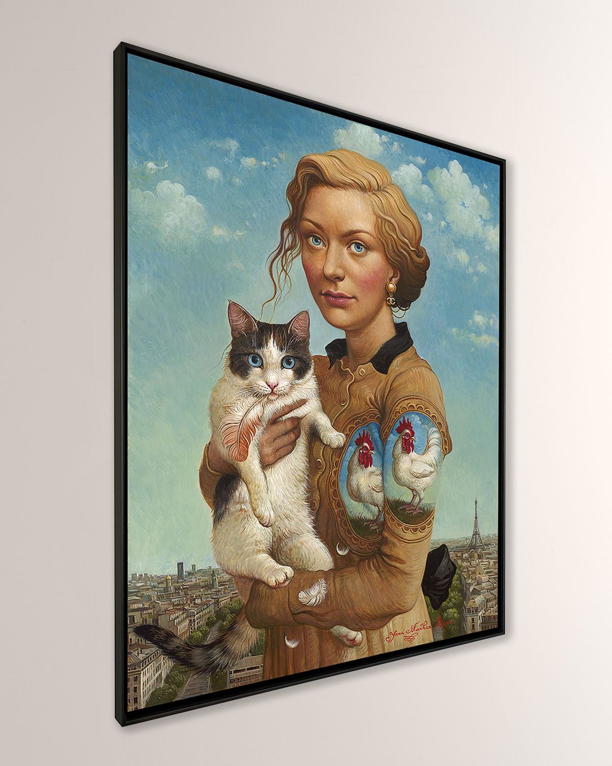 Yana Movchan "Wish You Blue Sky" Limited Edition Giclee Canvas Wall Art