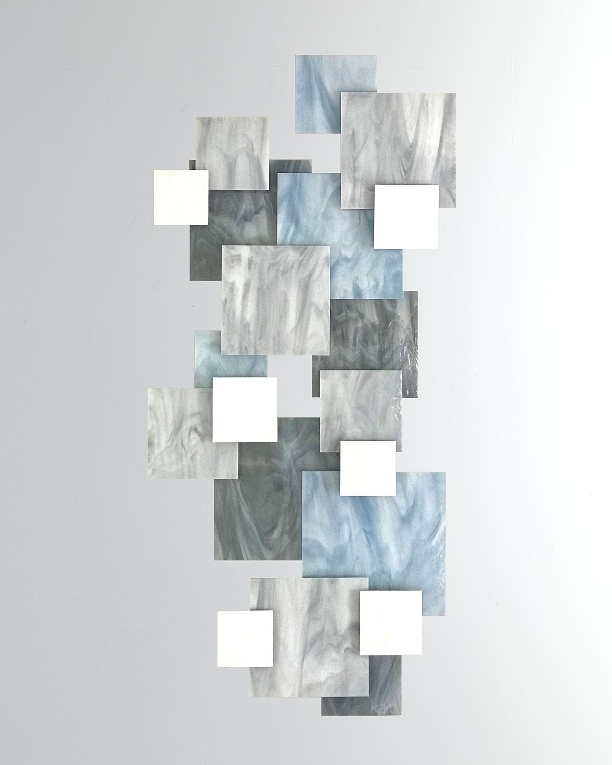 Karo Studios Glacial Vertical Glass Wall Sculpture | Thumbnail 4 Karo Studios Glacial Vertical Glass Wall Sculpture | Thumbnail 4