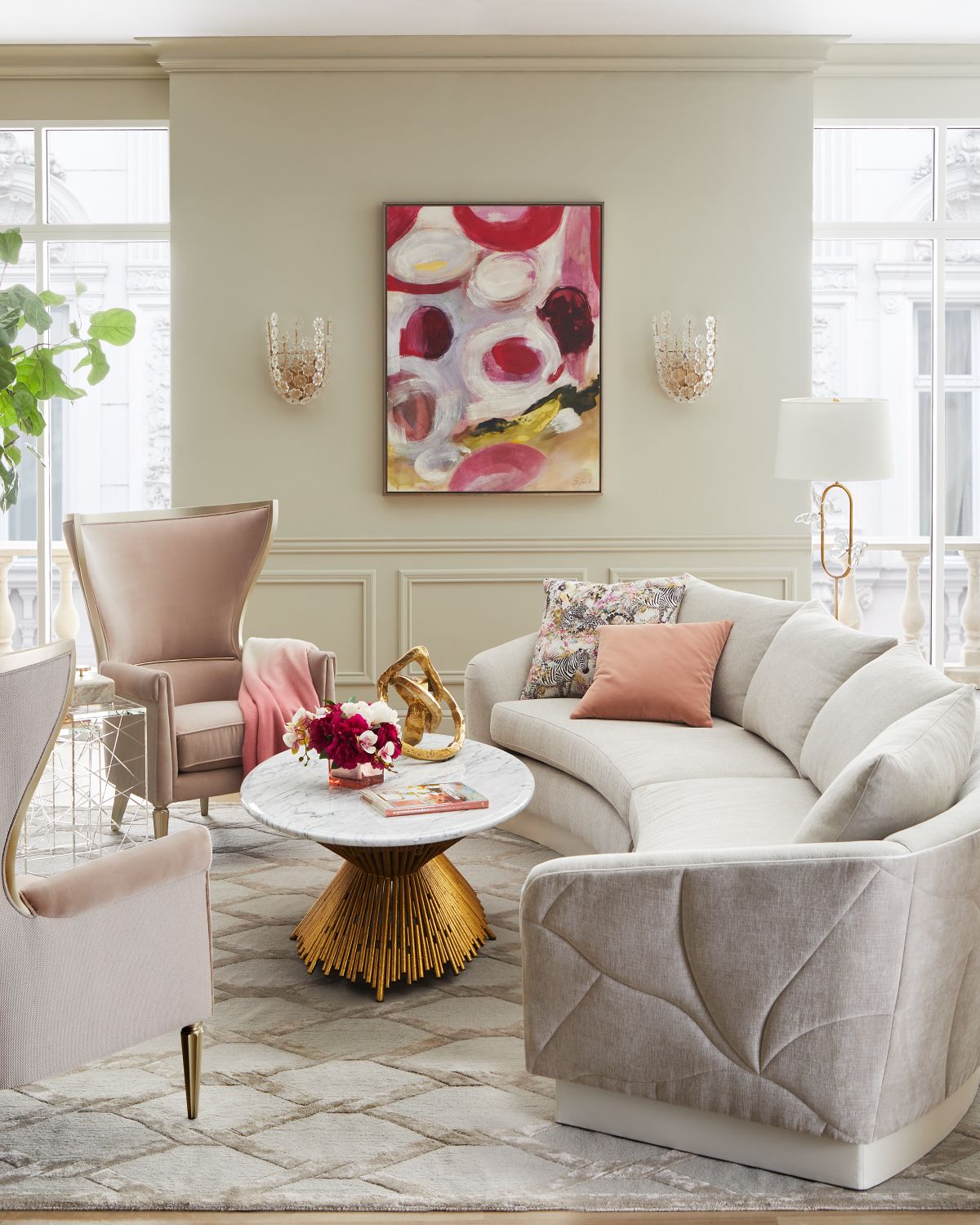 D.V. KAP Home Jurassica Throw Pillow