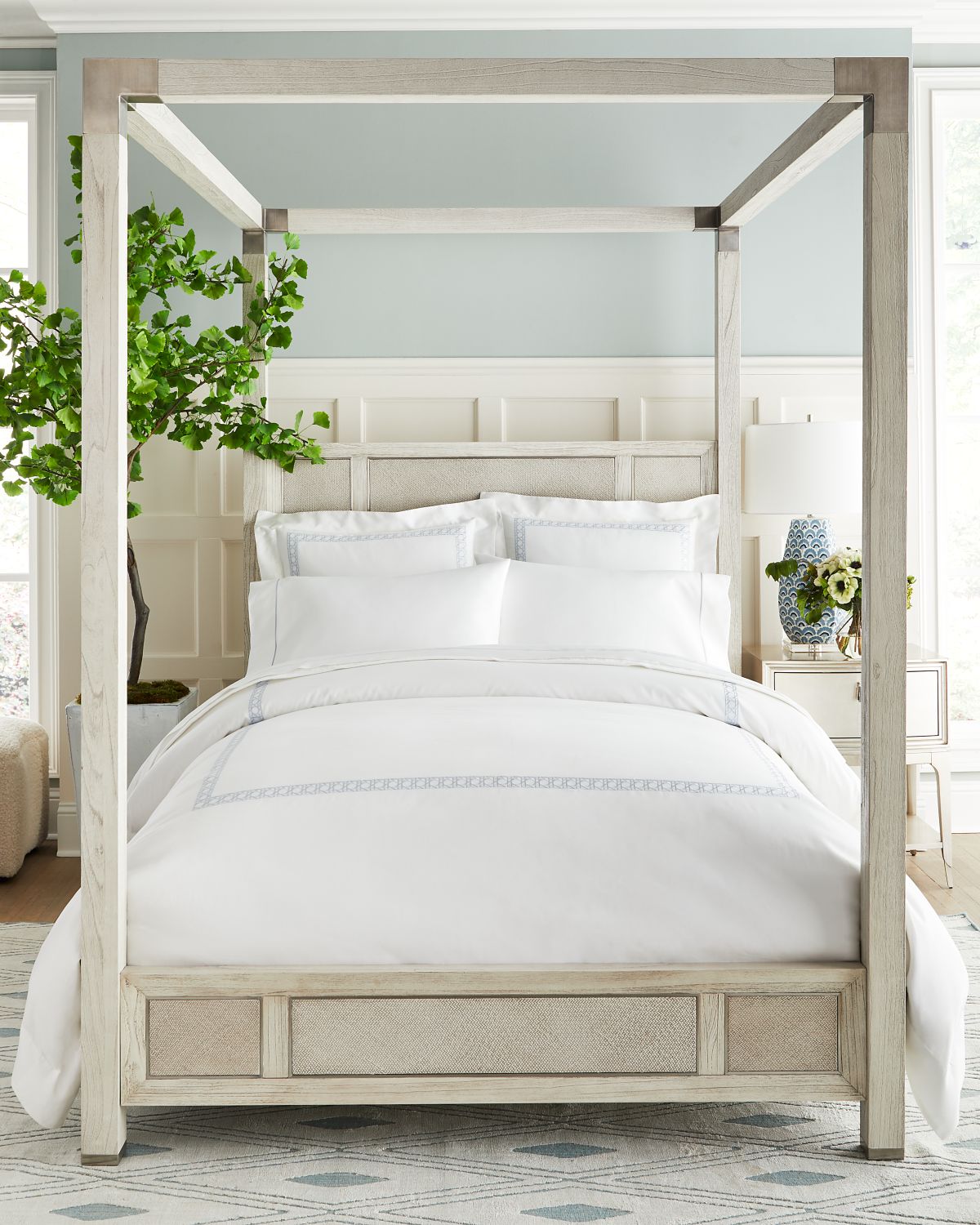 Sferra Marcus Standard Classic Pillowcase Pair