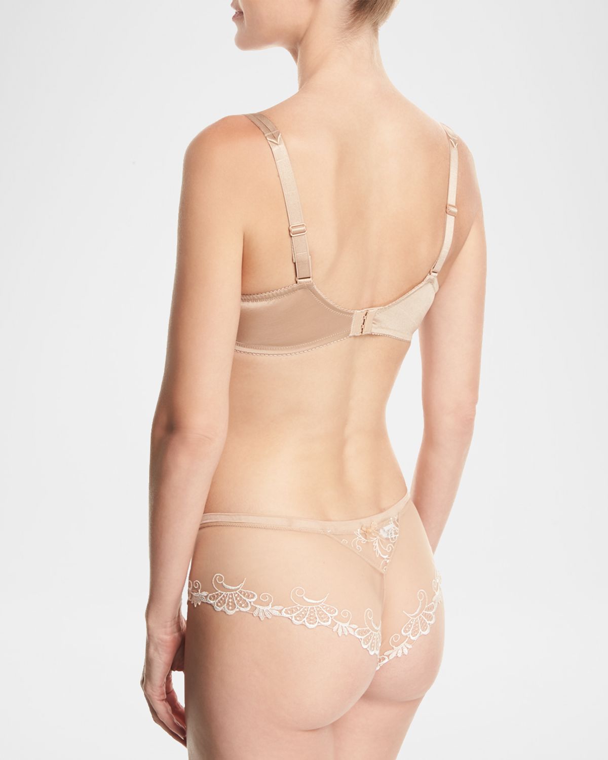 Lise Charmel Charming Guipure Lace Demi-Cup Bra