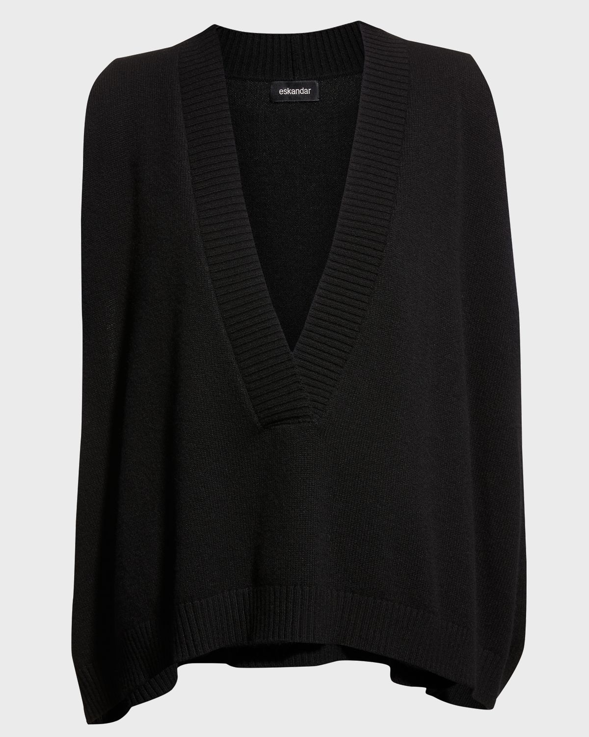 Eskandar Deep V-Neck Cashmere Vest | Thumbnail 8