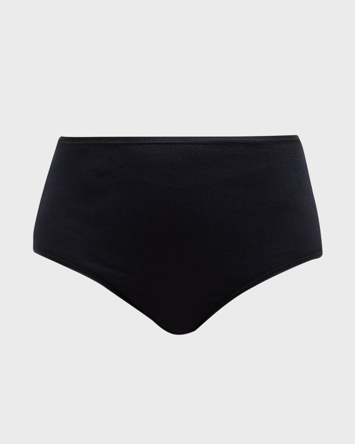 Hanro Cotton Seamless Satin-Trim Briefs | Thumbnail 6 Hanro Cotton Seamless Satin-Trim Briefs | Thumbnail 6