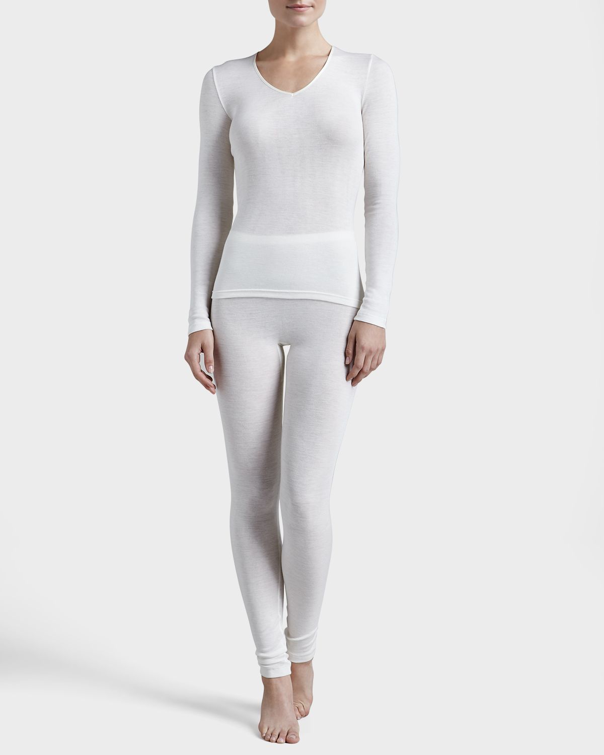 Hanro Wool & Silk Blend Leggings