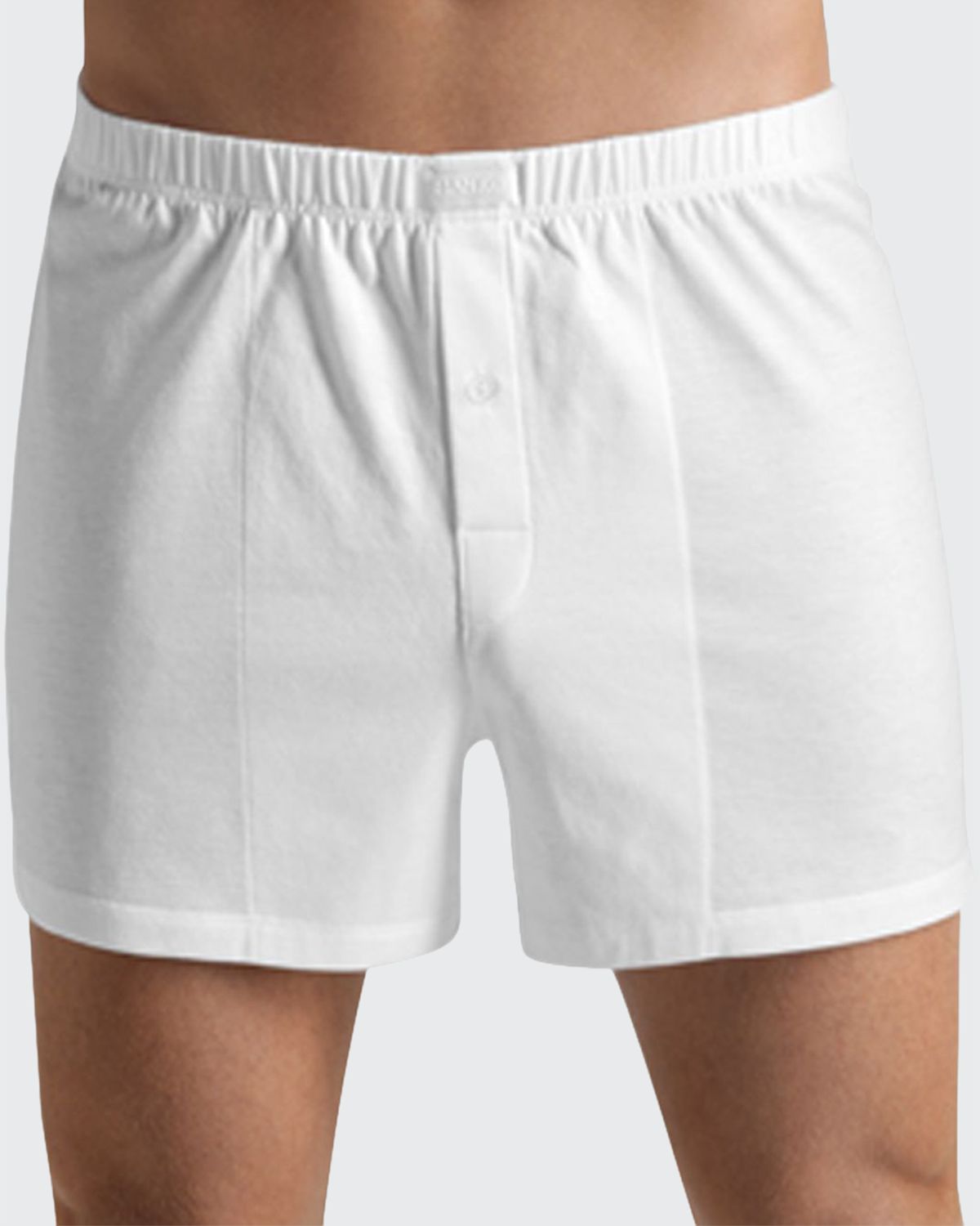 Hanro Men's Sporty Mercerized Cotton Boxers