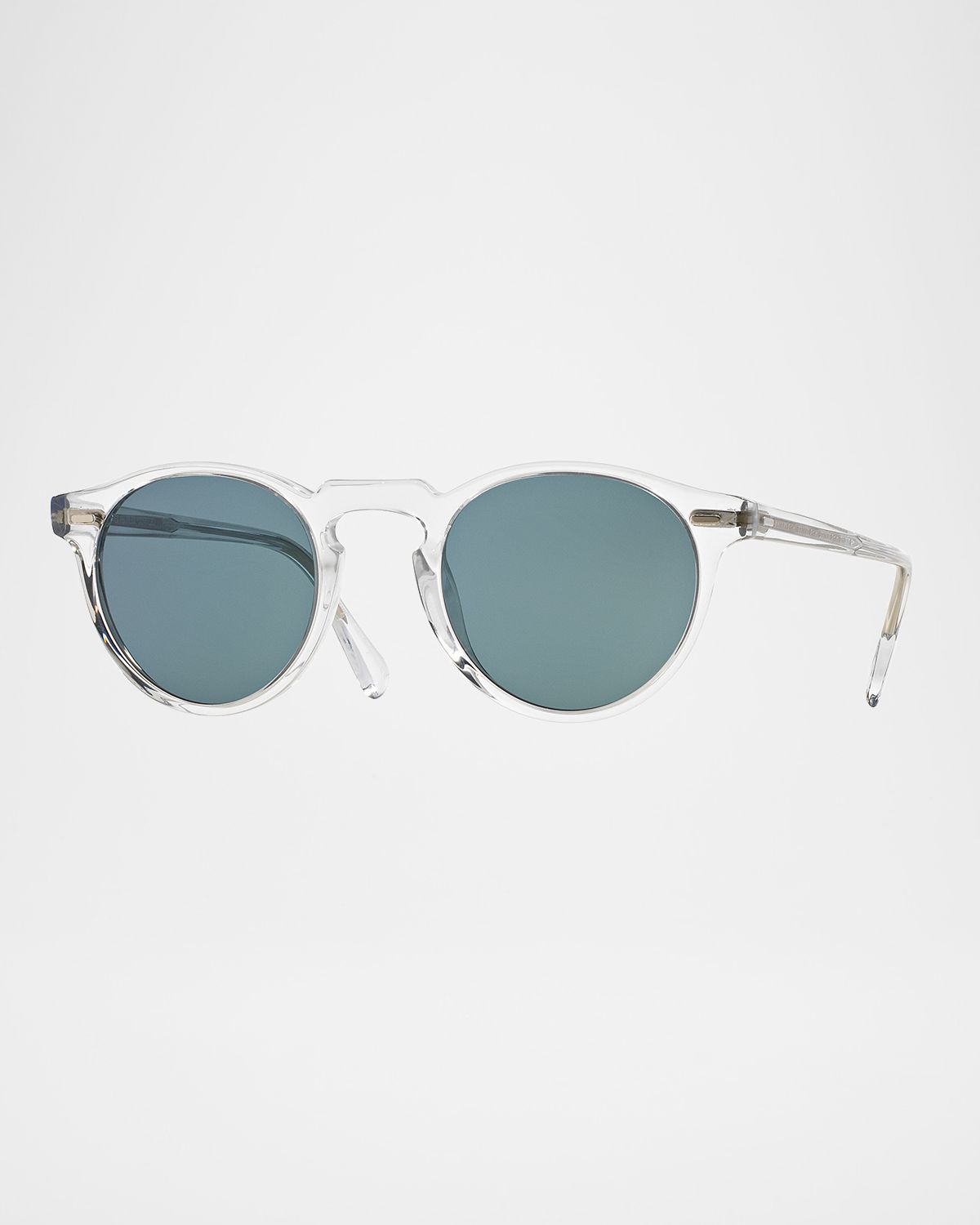 Oliver Peoples Gregory Peck Round Acetate Sunglasses