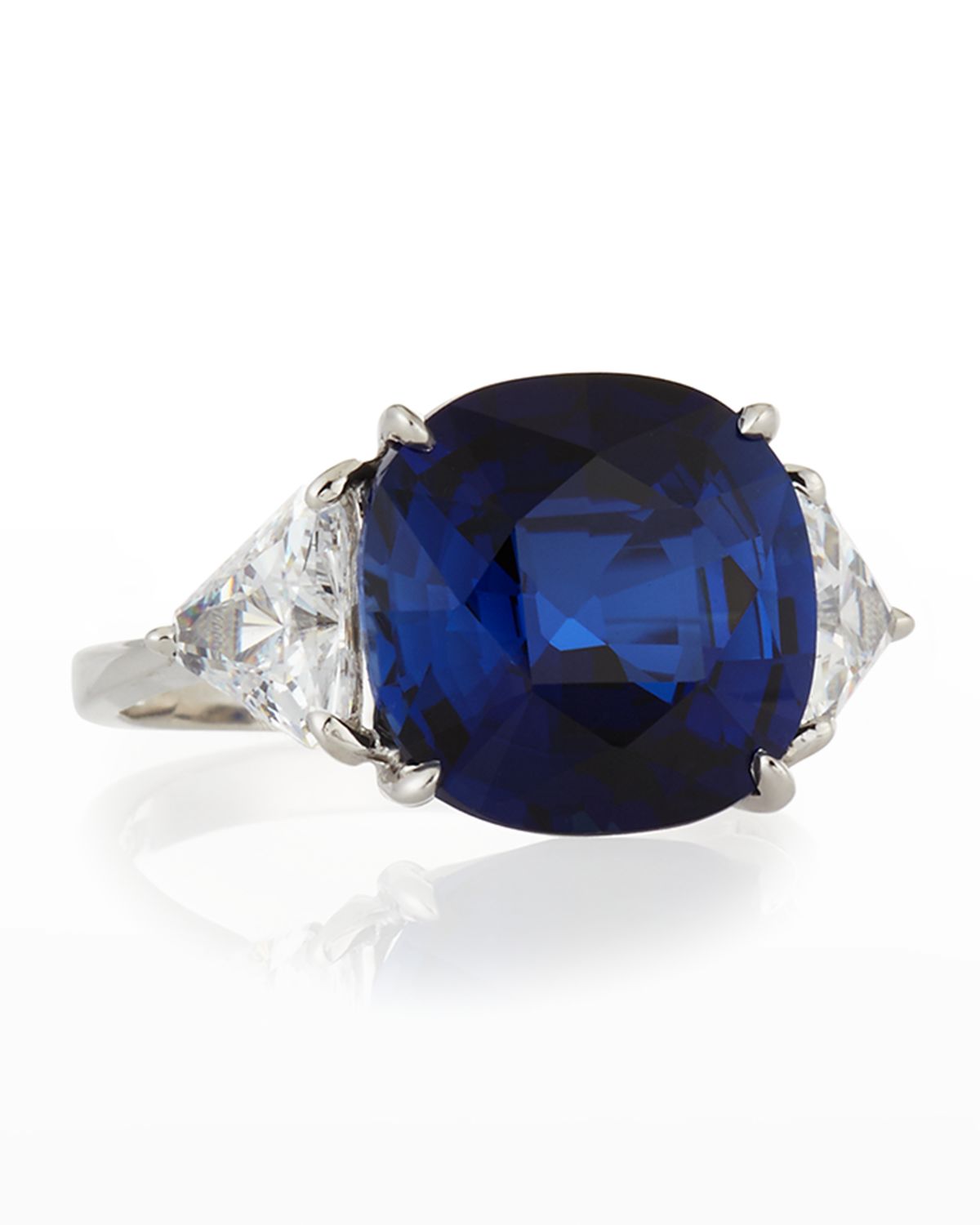 Fantasia by DeSerio Cushion-Cut Cubic Zirconia Ring, 13 TCW
