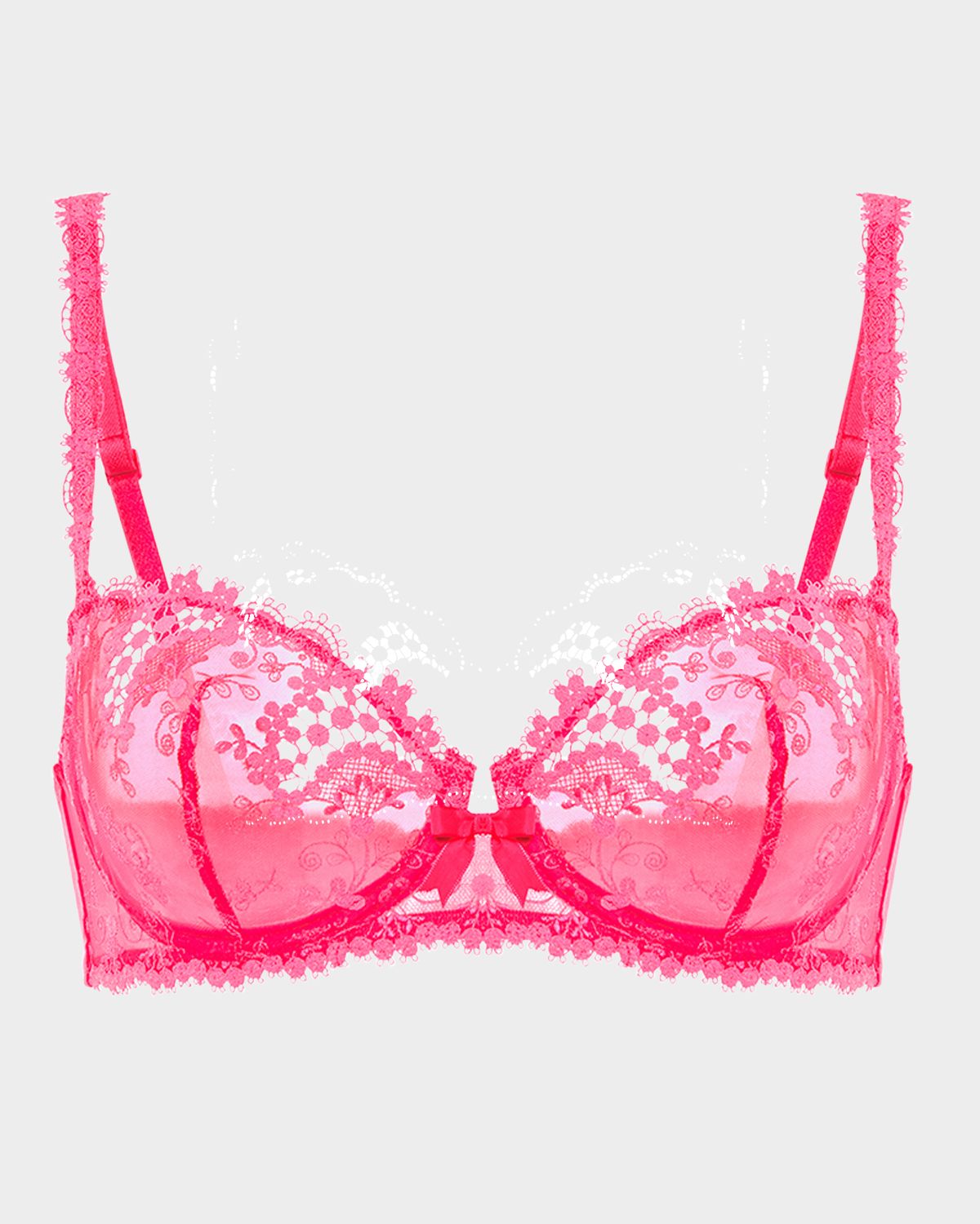 Simone Perele Wish Lace Demi Cup Bra | Thumbnail 5 Simone Perele Wish Lace Demi Cup Bra | Thumbnail 5