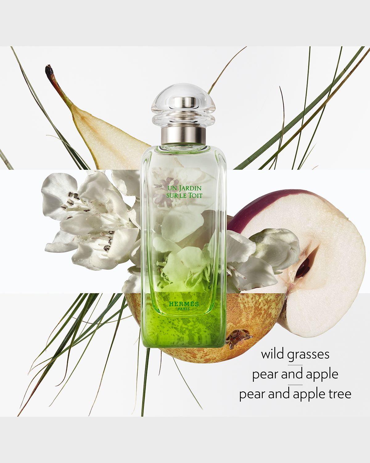 Hermes Un Jardin sur le Toit Eau de Toilette Spray, 3.3 oz.