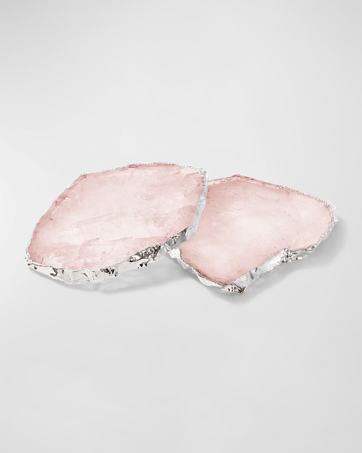 ANNA New York Rose Quartz Coasters, Set of 2 | Thumbnail 3