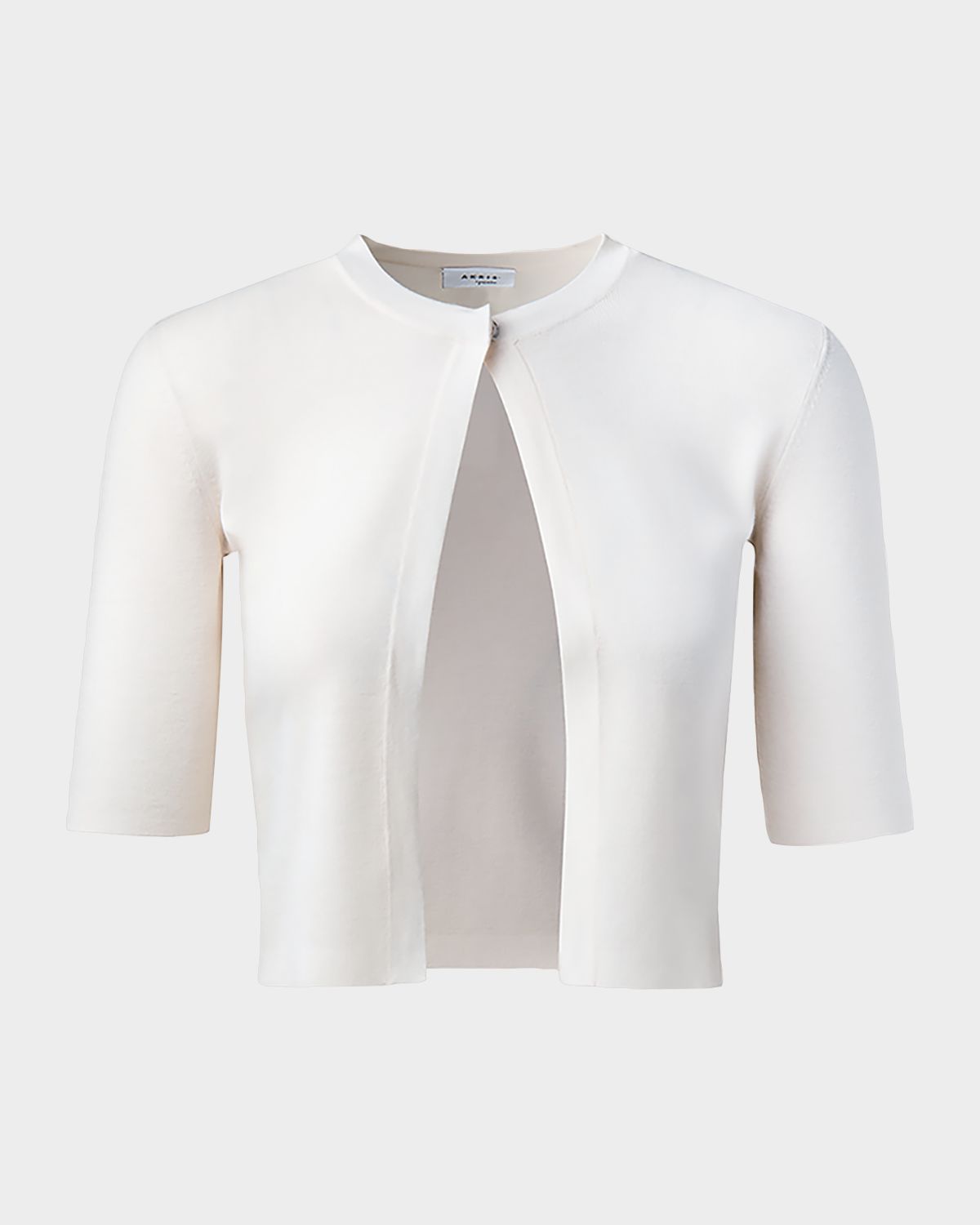 Akris punto Half-Sleeve Short Cardigan | Thumbnail 5