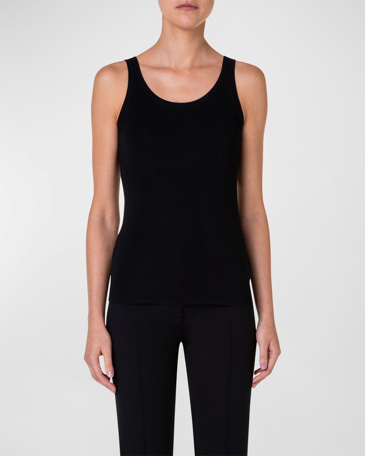 Akris punto Knitted Wool Tank