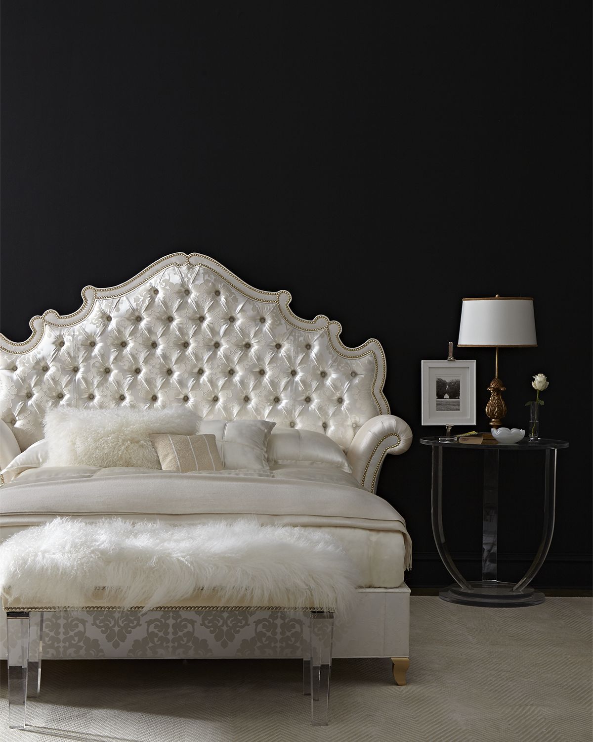 Haute House Daniella Tufted King Bed
