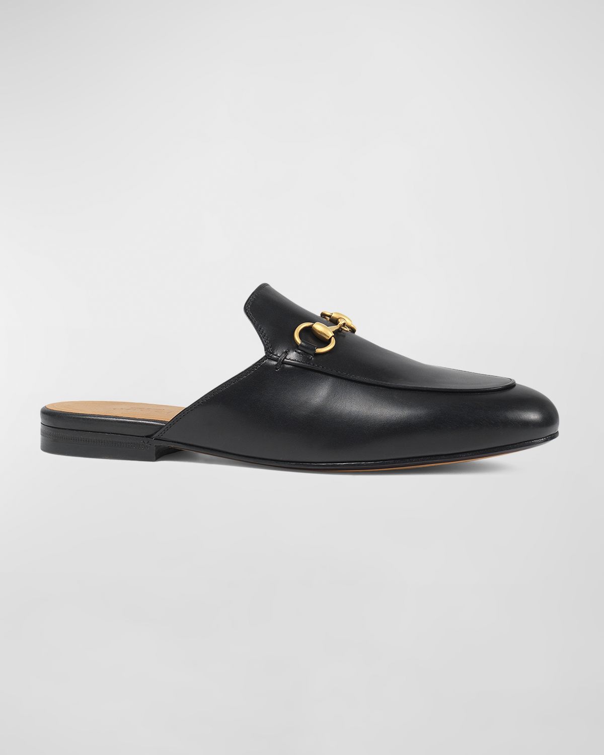 Gucci Princetown Leather Mules