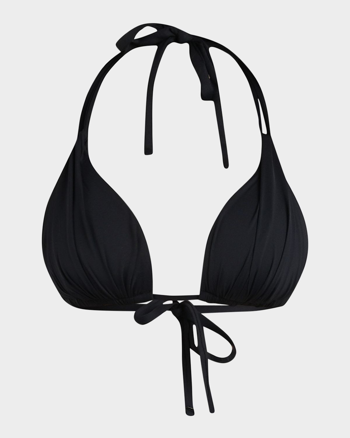 La Blanca Island Goddess Halter Bikini Swim Top