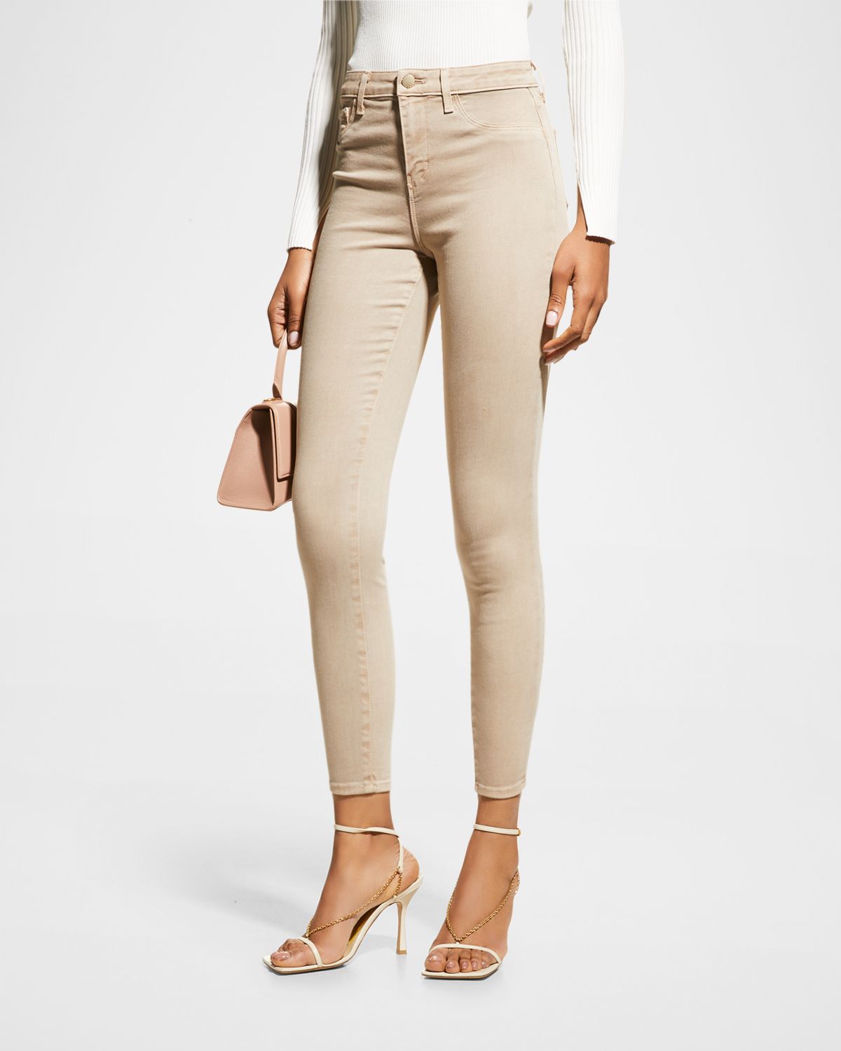 L 'Agence Margot High-Rise Skinny Ankle Jeans