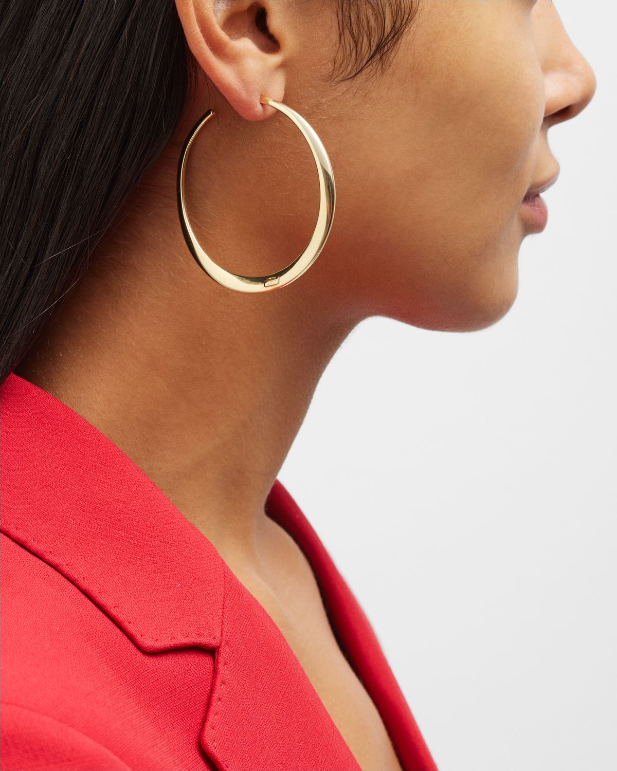 Ippolita Large Twisted Hoop Earrings in 18K Gold