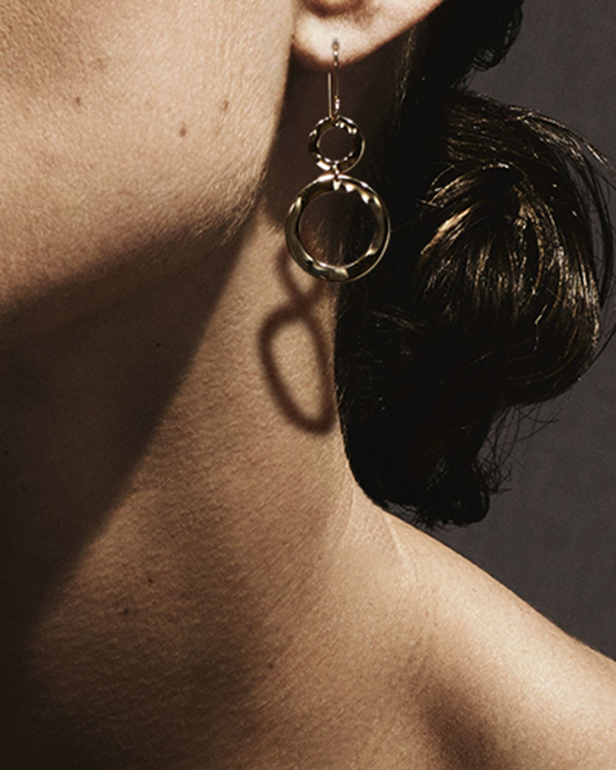 Ippolita Mini Snowman Earrings in 18K Gold