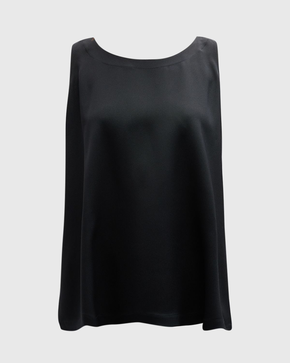 Eskandar A-Line Silk Shell