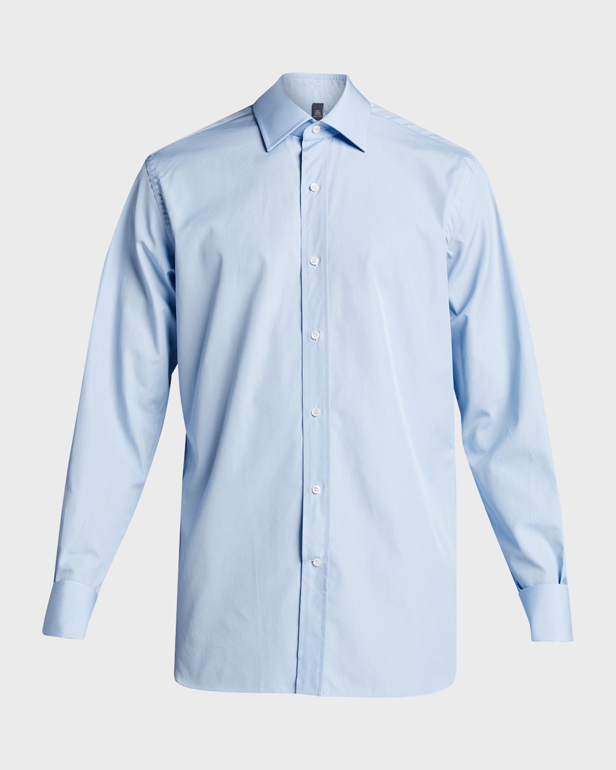 Bergdorf Goodman Men 's Poplin French-Cuff Dress Shirt | Thumbnail 6