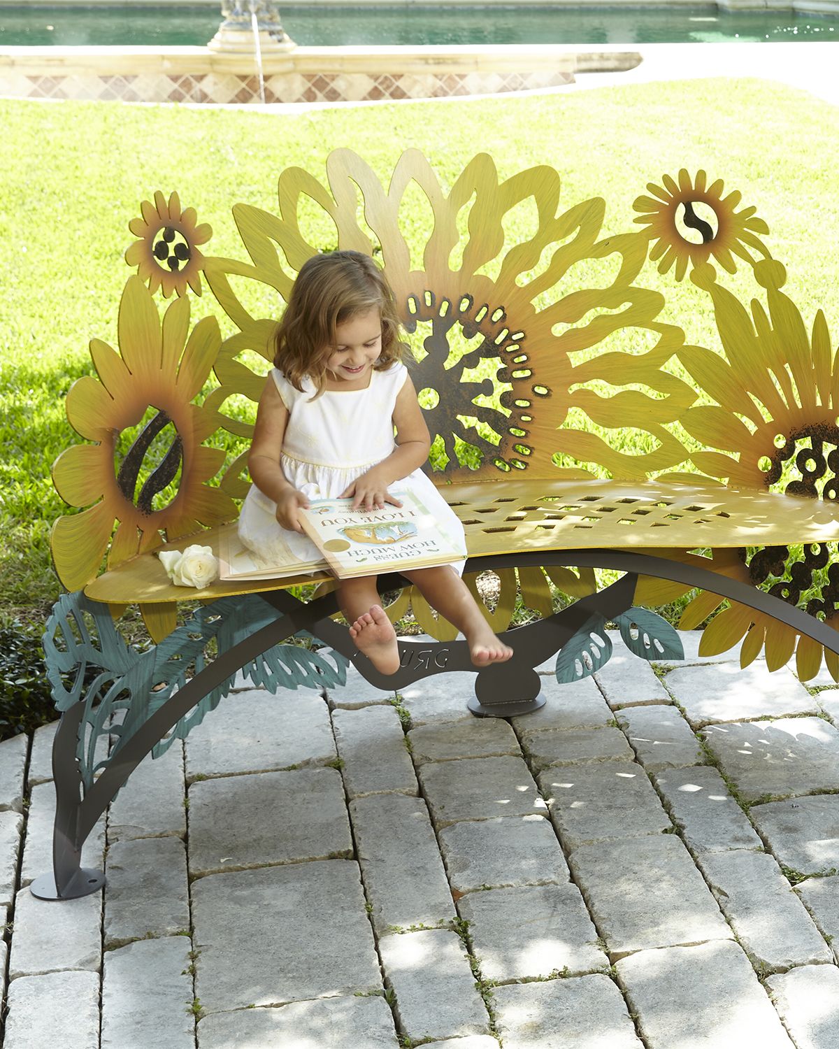 Cricket Forge Sunflower Bench