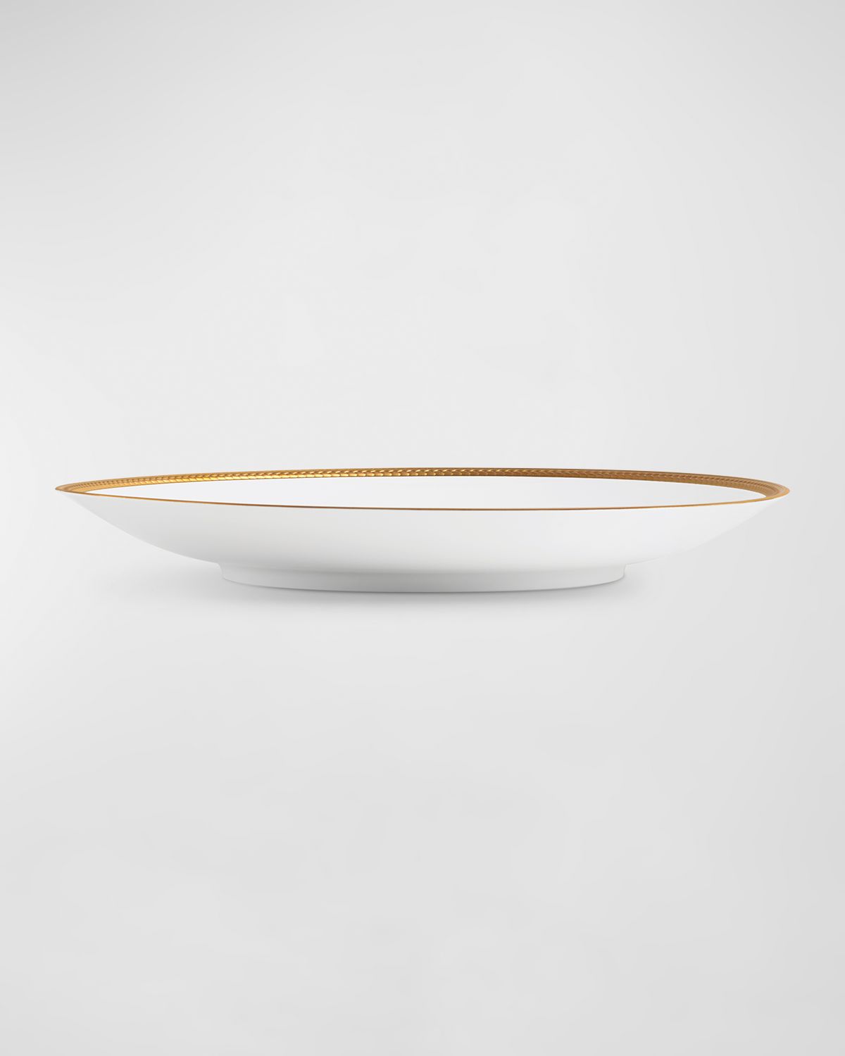 L 'Objet Soie Tressee 24K Gold-Plated Charger