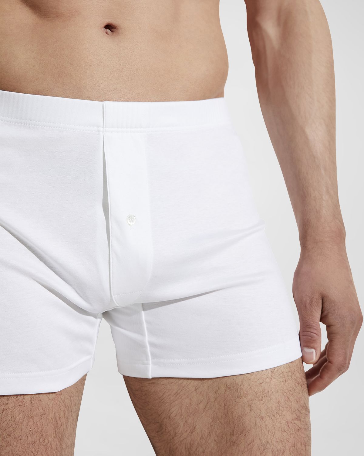 Zimmerli Men 's Sea Island Cotton Boxer Briefs