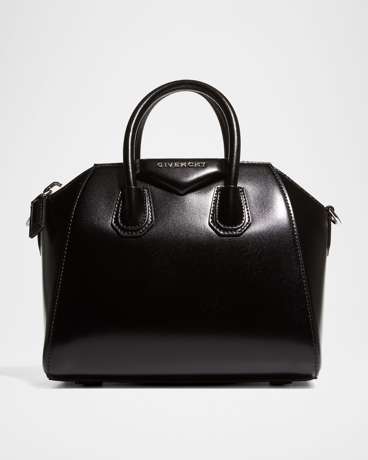 Givenchy Antigona Mini Top Handle Bag in Box Leather