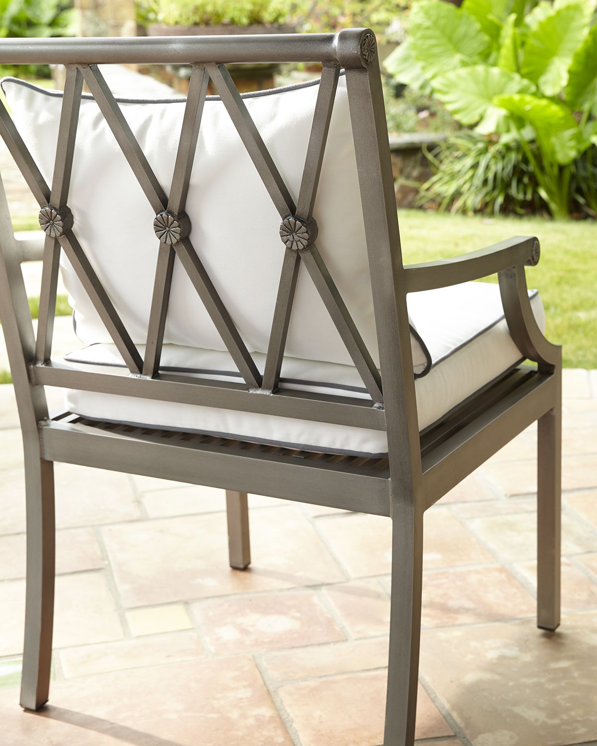 Neiman Marcus Charlotte Outdoor Dining Armchair