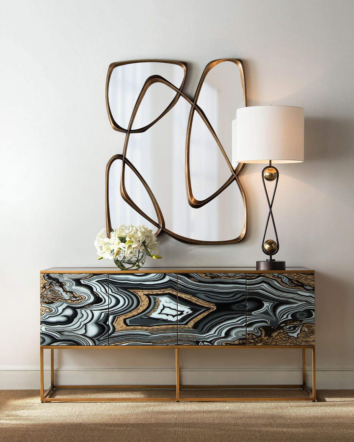 John-Richard Collection Asymmetrical Mirror | Thumbnail 2 John-Richard Collection Asymmetrical Mirror | Thumbnail 2