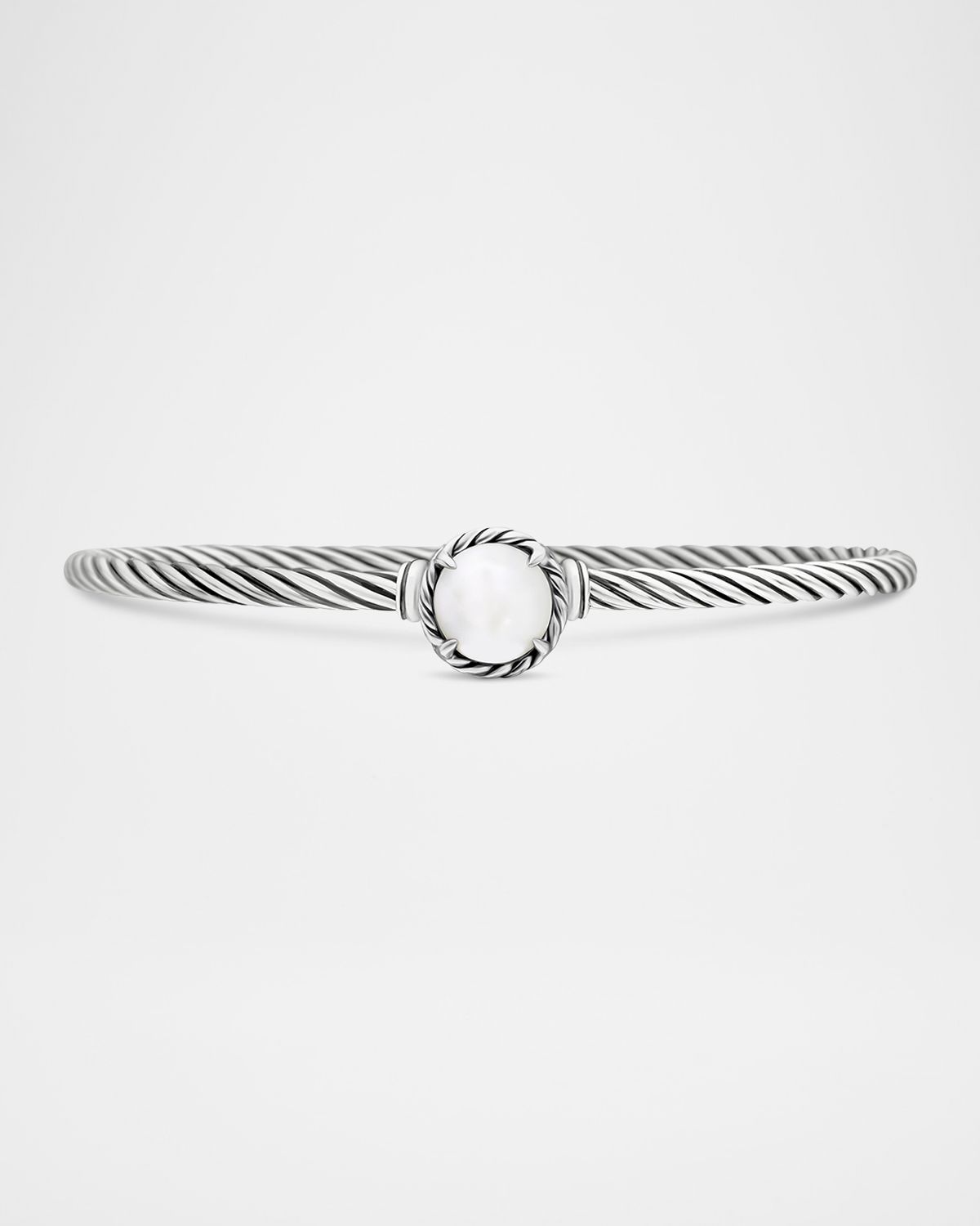 David Yurman 3mm Petite Chatelaine Bracelet in Silver