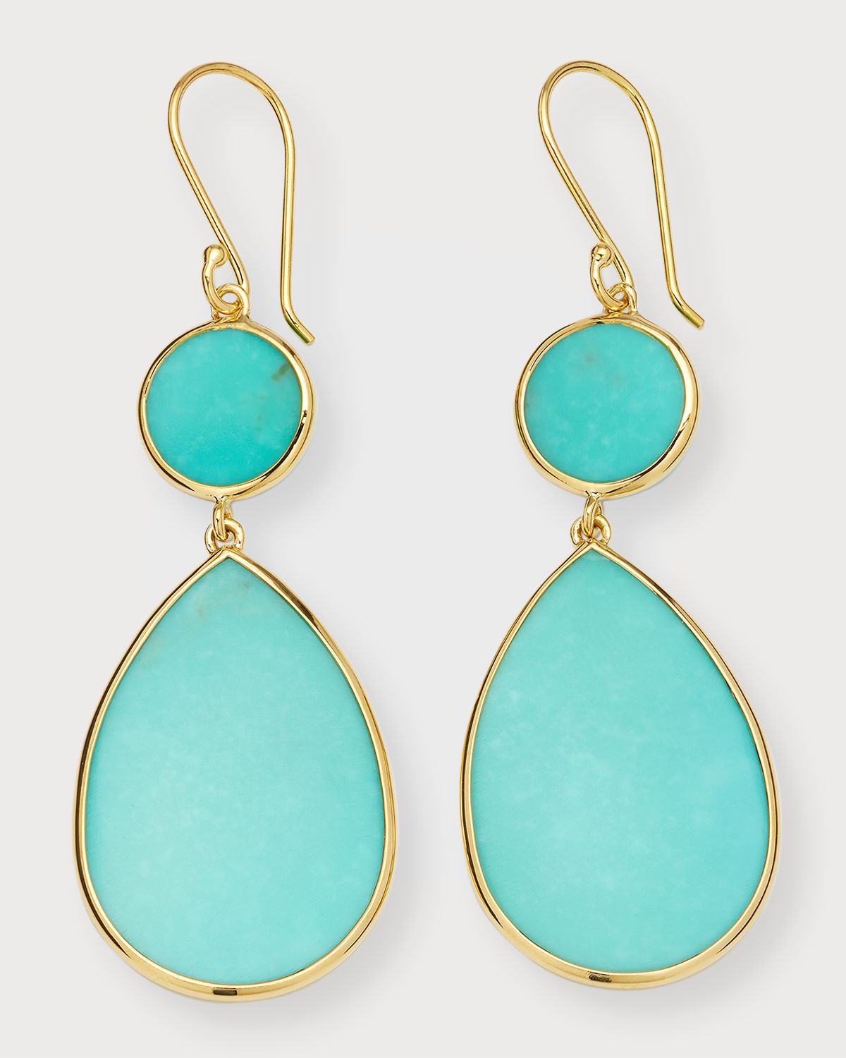 Ippolita Double Drop Earrings in 18K Gold
