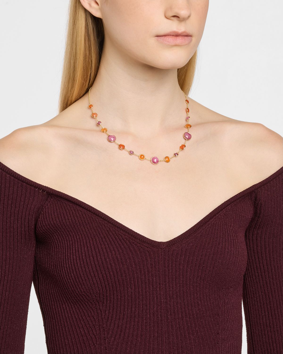 Ippolita Lollitini Short Necklace in 18K Gold