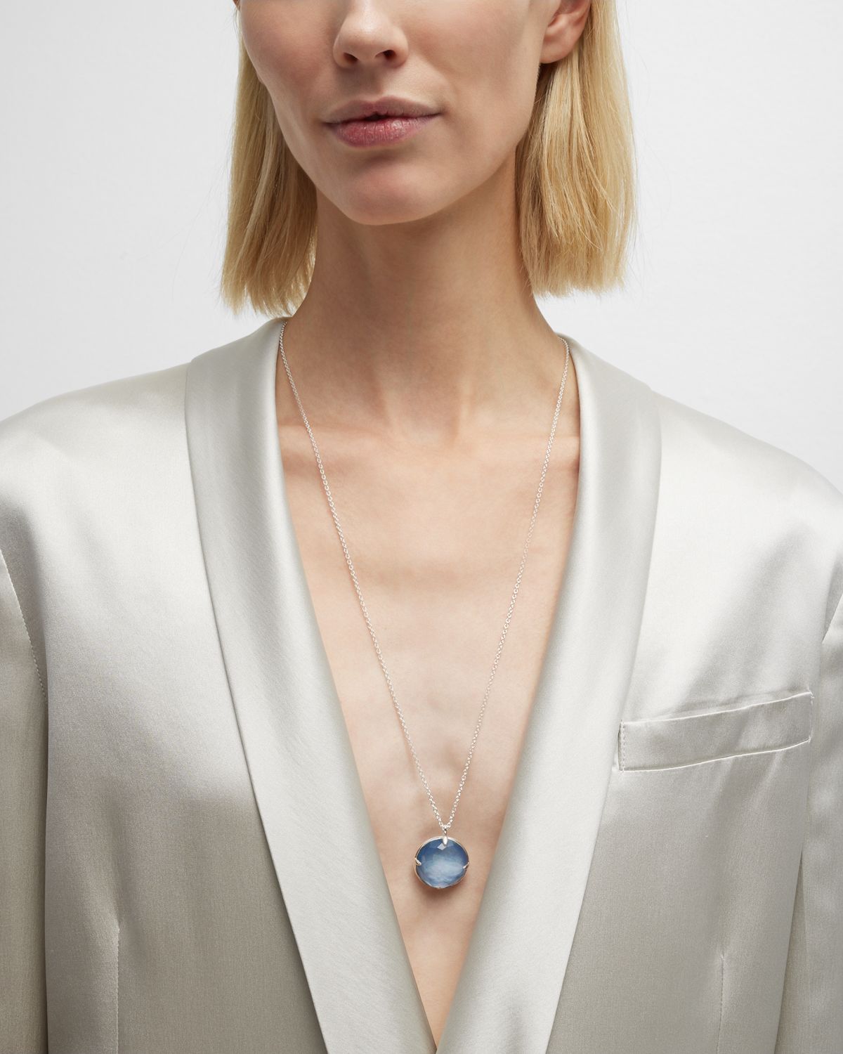 Ippolita Medium Pendant Necklace in Sterling Silver