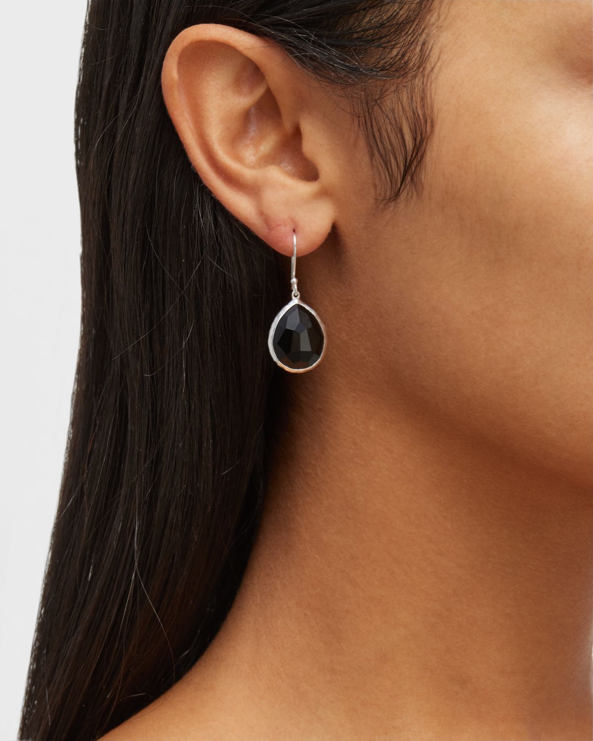 Ippolita Small Teardrop Earrings in Sterling Silver