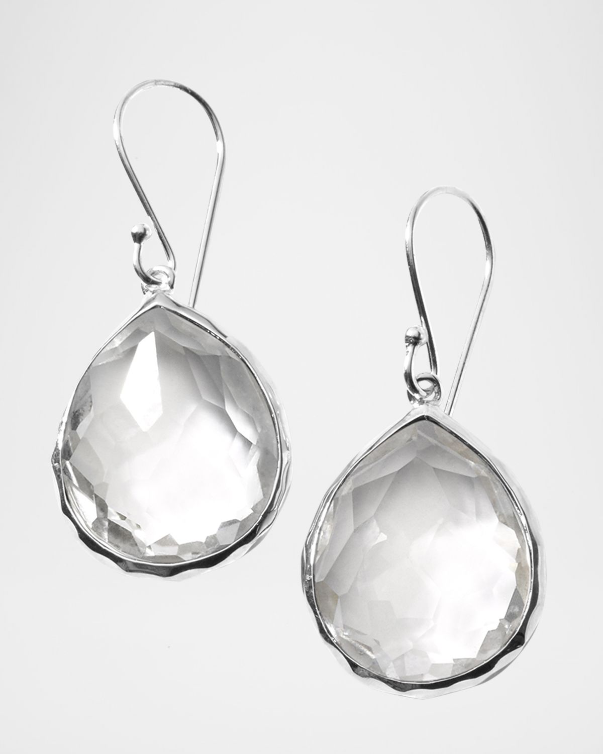 Ippolita Small Teardrop Earrings in Sterling Silver