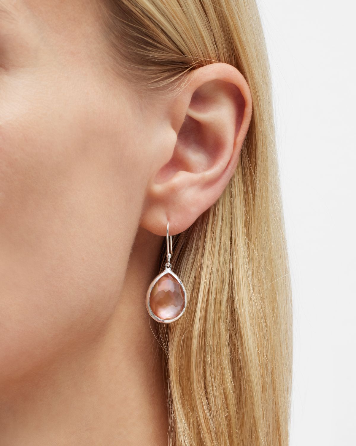 Ippolita Small Teardrop Earrings in Sterling Silver