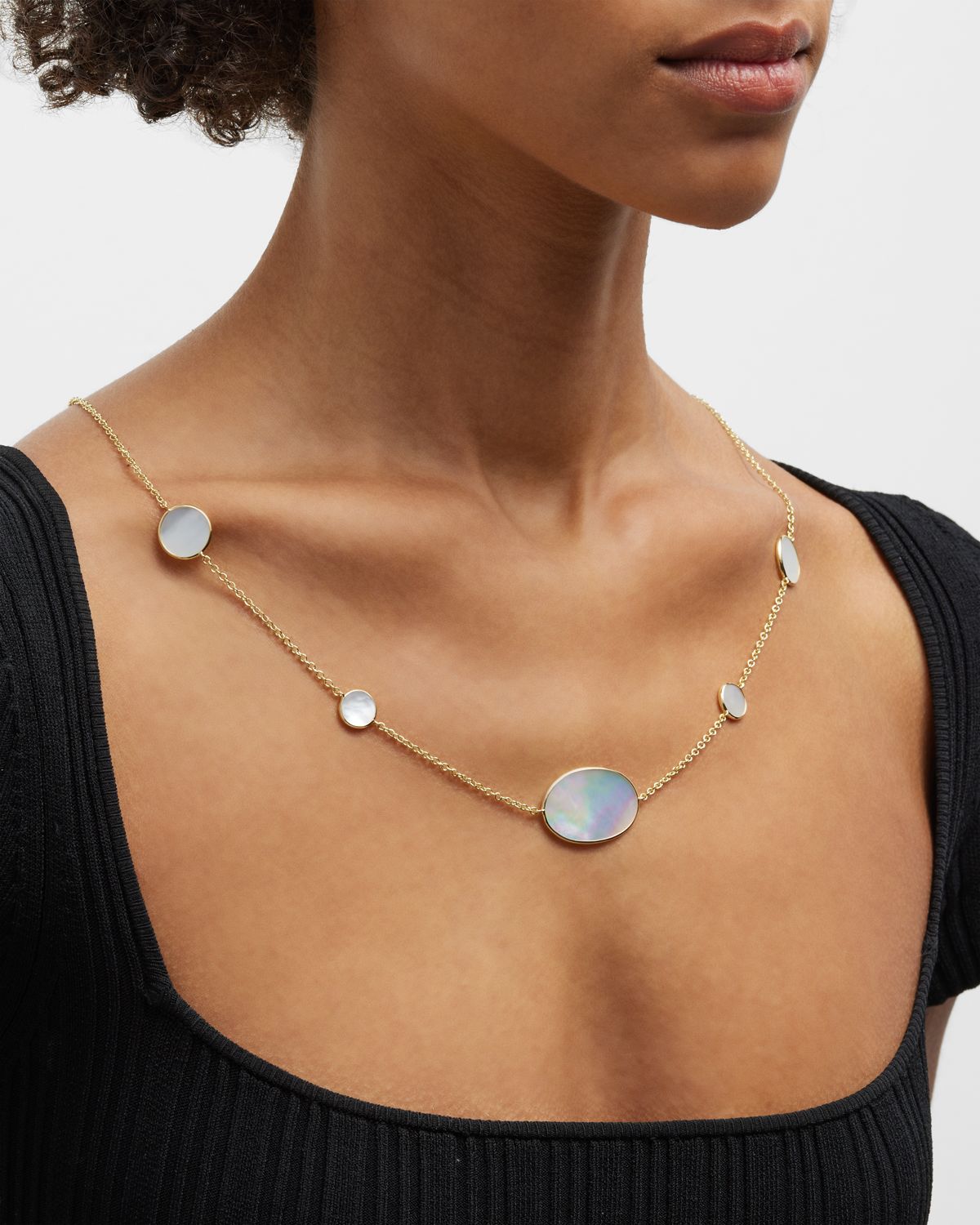 Ippolita Multi Shape Necklace in 18K Gold