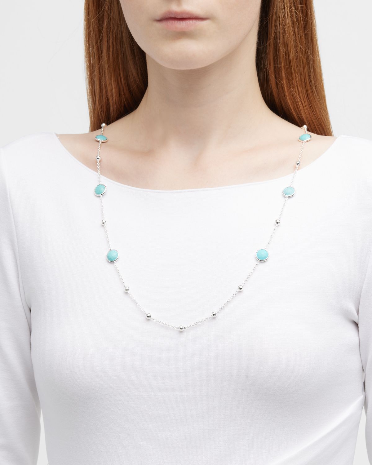 Ippolita Multi Station Lollipop Necklace in Sterling Silver