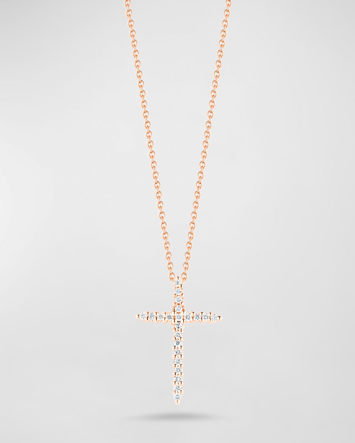 Roberto Coin Cross Necklace with Diamonds