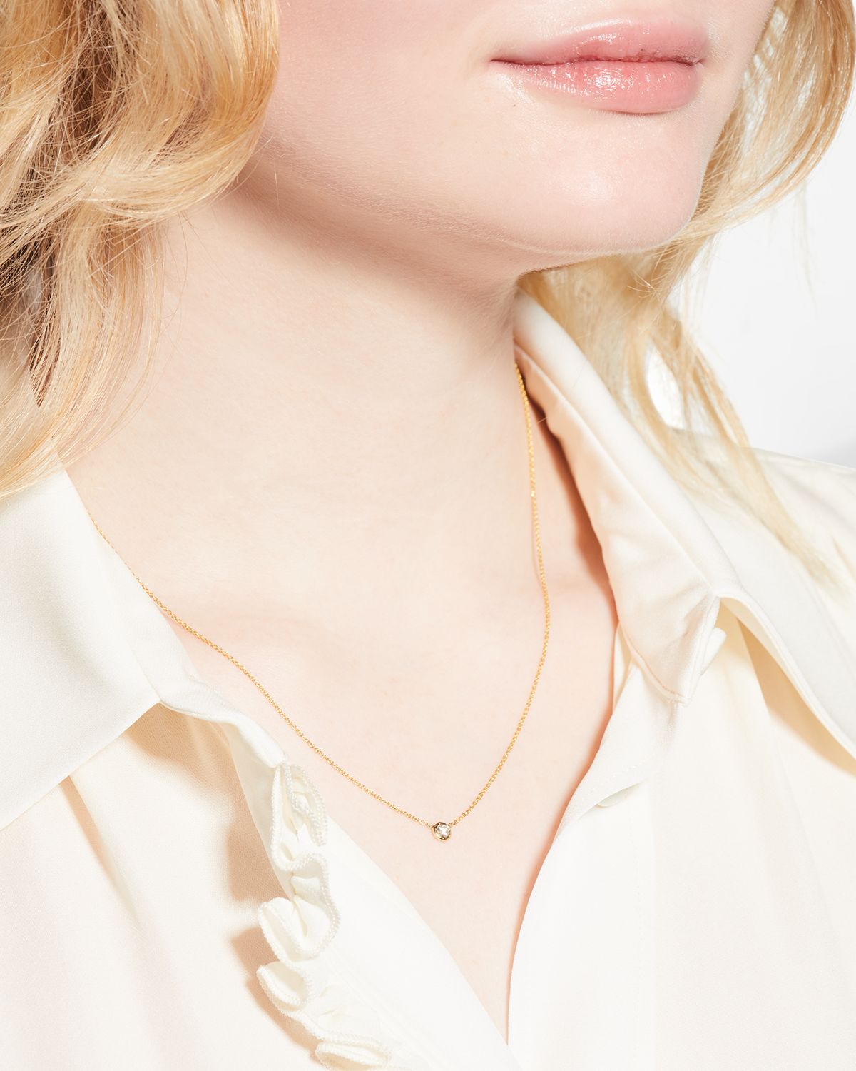 Roberto Coin Diamond-Station Necklace