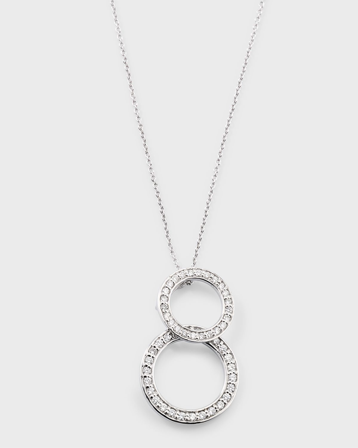 Roberto Coin Two-Circle Pendant Necklace