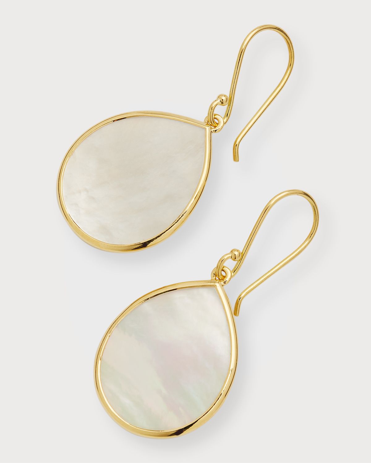 Ippolita Small Stone Teardrop Earrings in 18K Gold