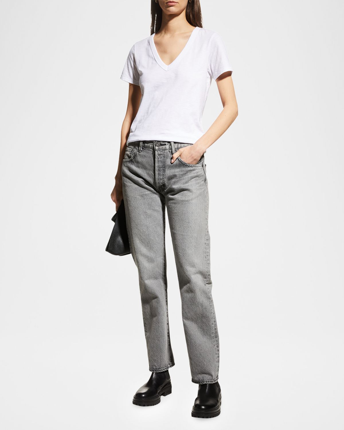 Rag & Bone The Vee Basic T-Shirt