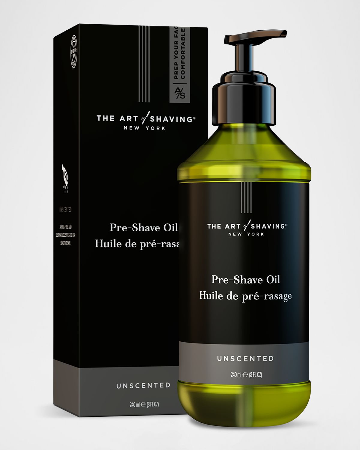 The Art of Shaving 8 oz. Large Pre-Shave Oil, Unscented